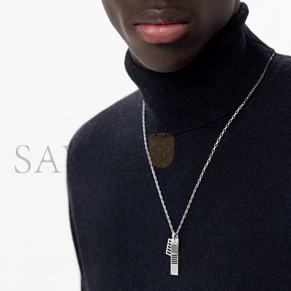 l**is V*t*n damier black necklace m62490